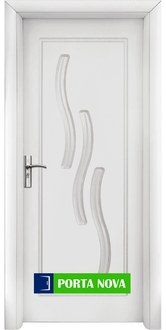 Интериорна врата Стандарт, модел 014-P, цвят Бял