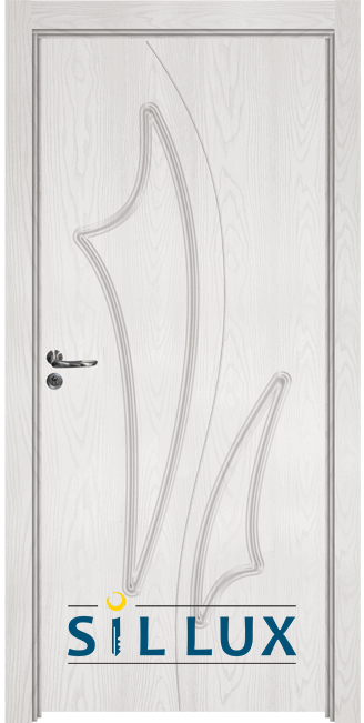 Интериорна врата Sil Lux, модел 3014 P F, цвят Снежен бор