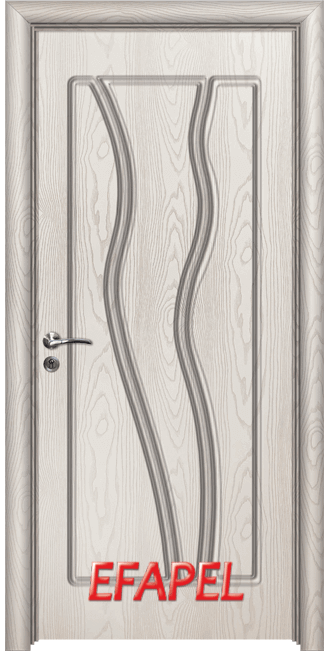 Интериорна врата Efapel, модел 4542 P_V, цвят Бяла мура V