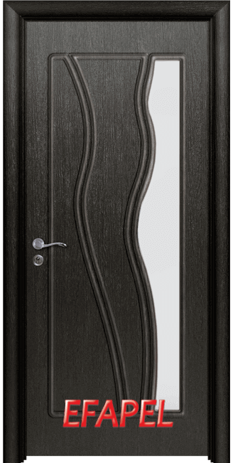 Интериорна врата Efapel, модел 4542_M, цвят Черна мура M