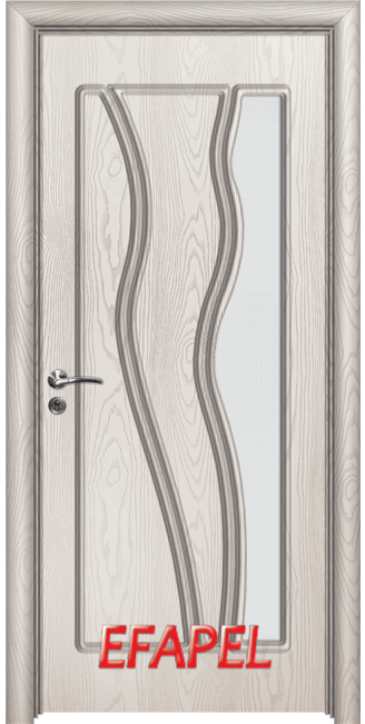 Интериорна врата Efapel, модел 4542_V, цвят Бяла мура V